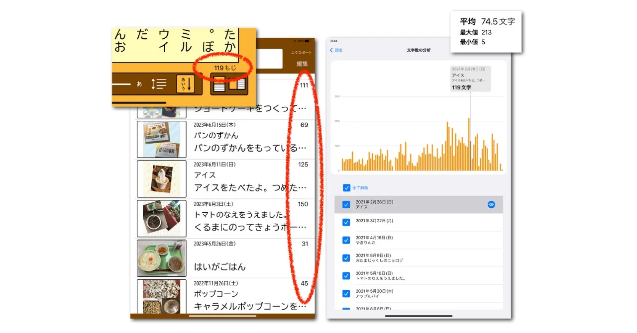 文字数カウント