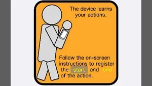 Motion calibration screen