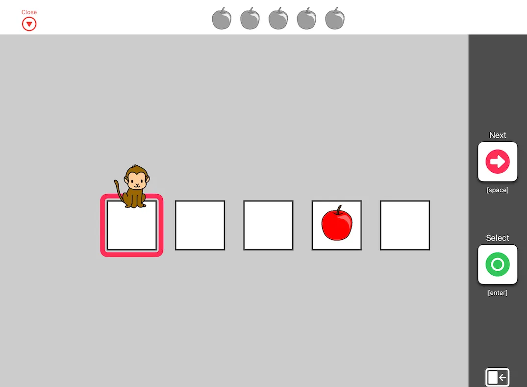Simple scan items