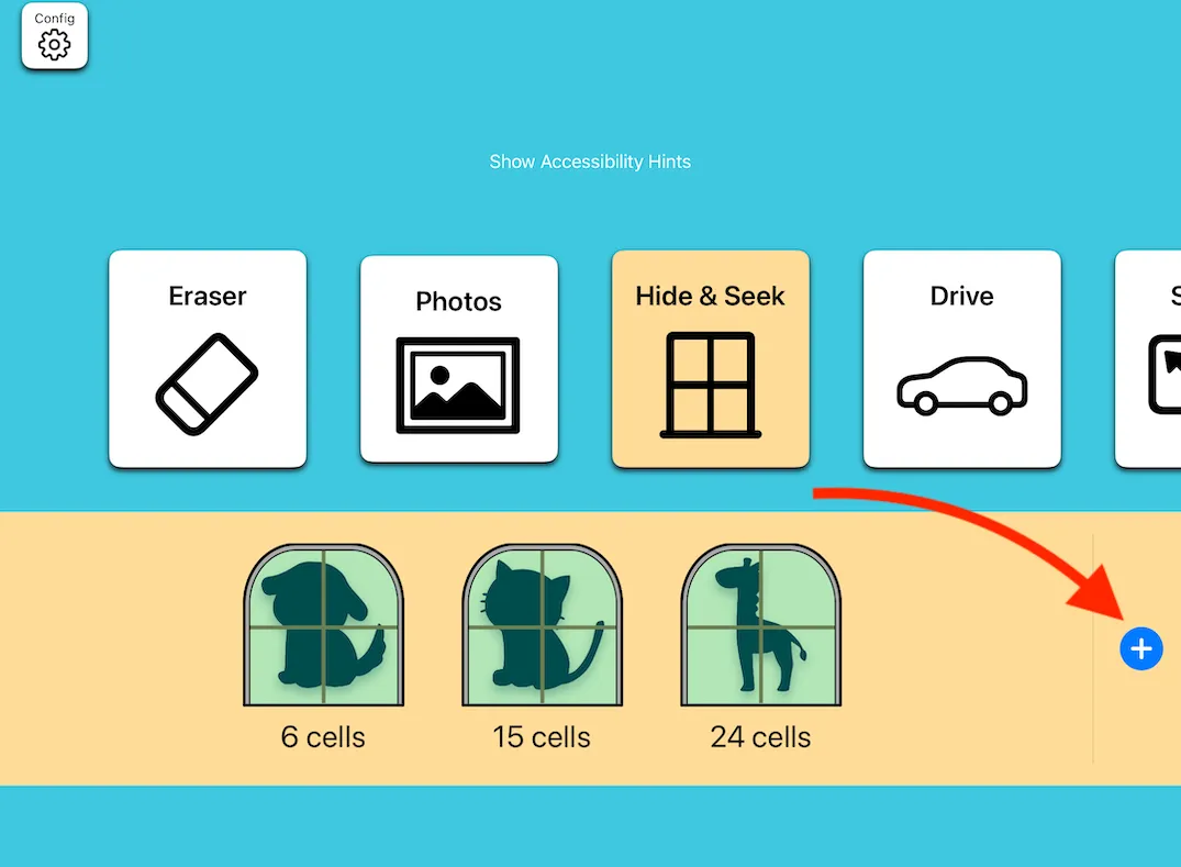 Button to add a new image